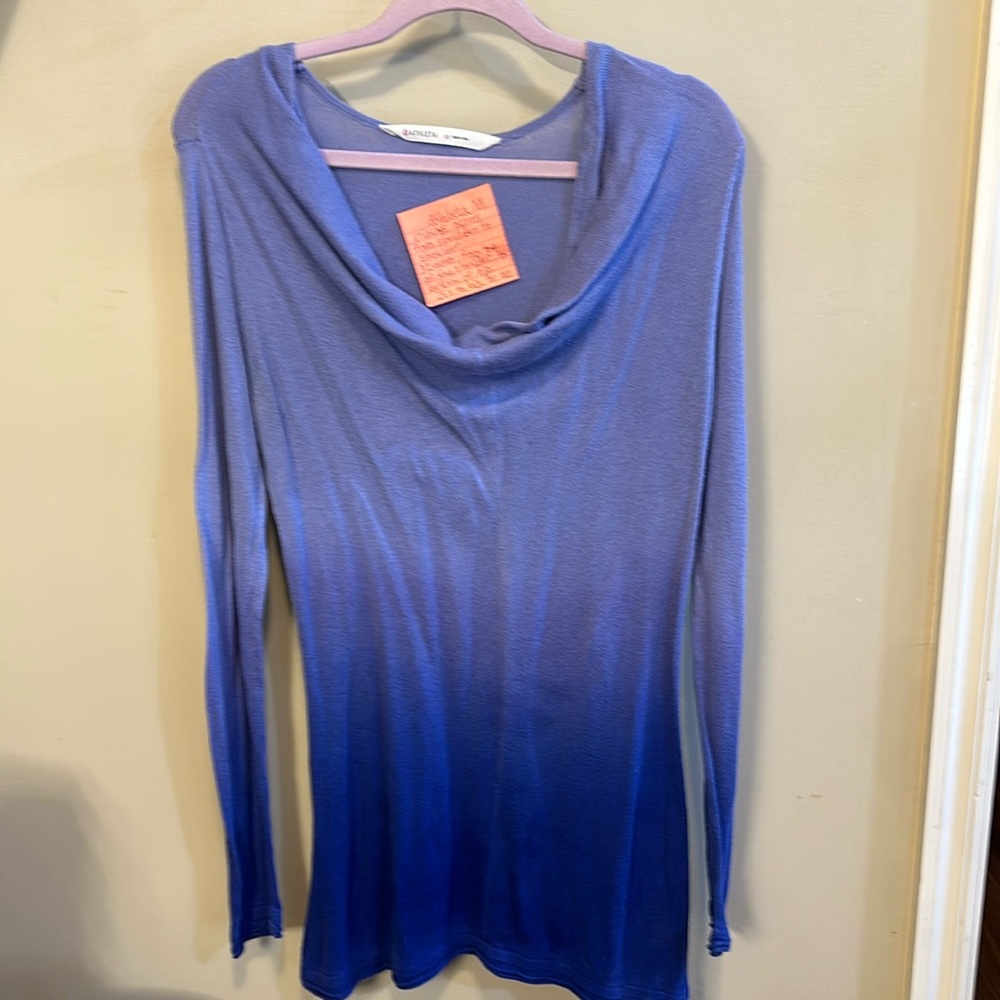 Beautiful dark & light purple Athleta sweater